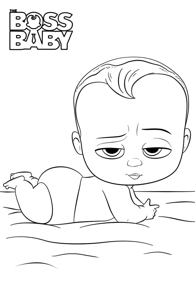 Boss Baby Coloring Sheets
 15 Free Printable The Boss Baby Coloring Pages