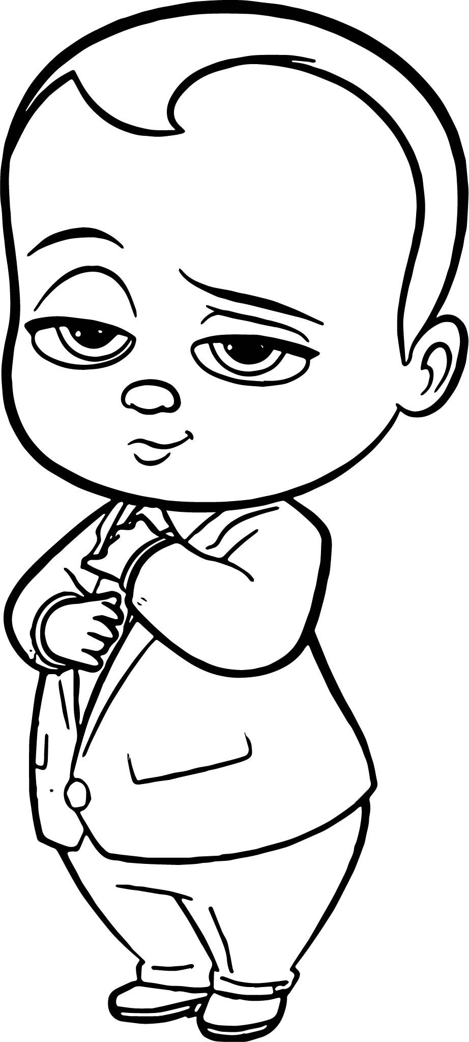 Boss Baby Coloring Sheets
 The Boss Baby Coloring Page