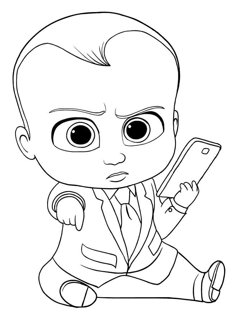 Boss Baby Coloring Sheets
 15 Free Printable The Boss Baby Coloring Pages