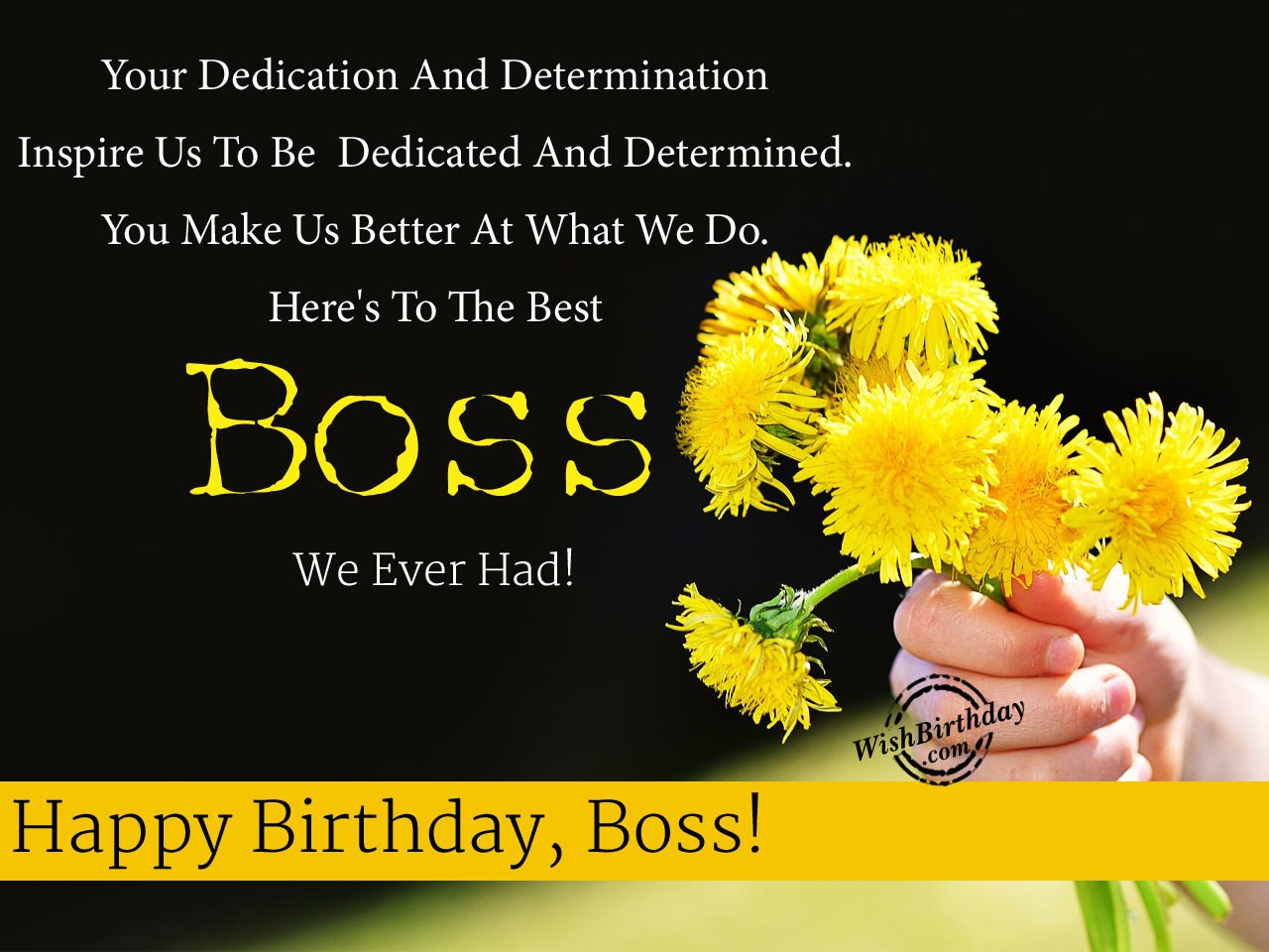 Boss Birthday Wishes
 Birthday Wishes For Boss Page 2