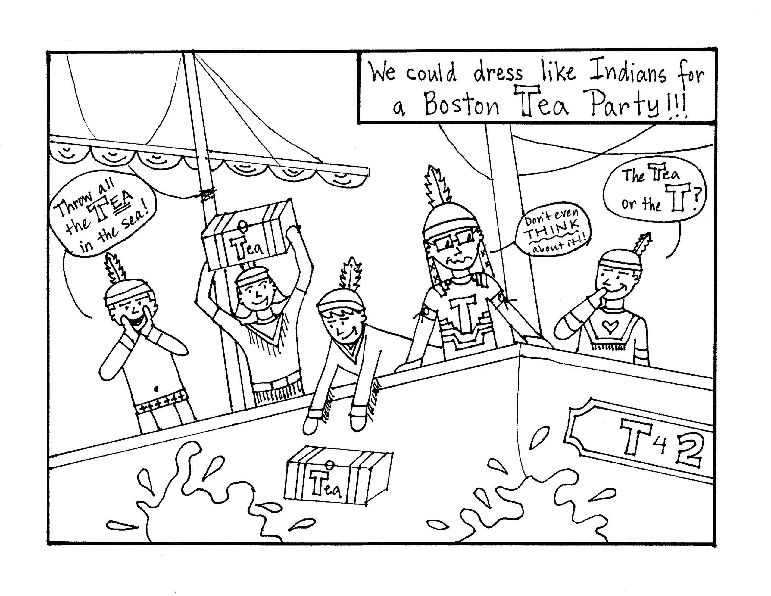 Boston Tea Party For Kids
 kids book