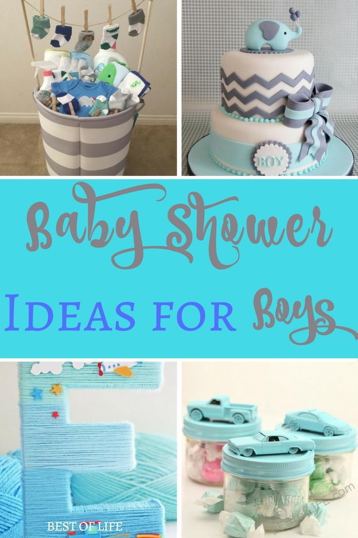 Boy Baby Shower Ideas Diy
 Baby Shower Ideas for Boys