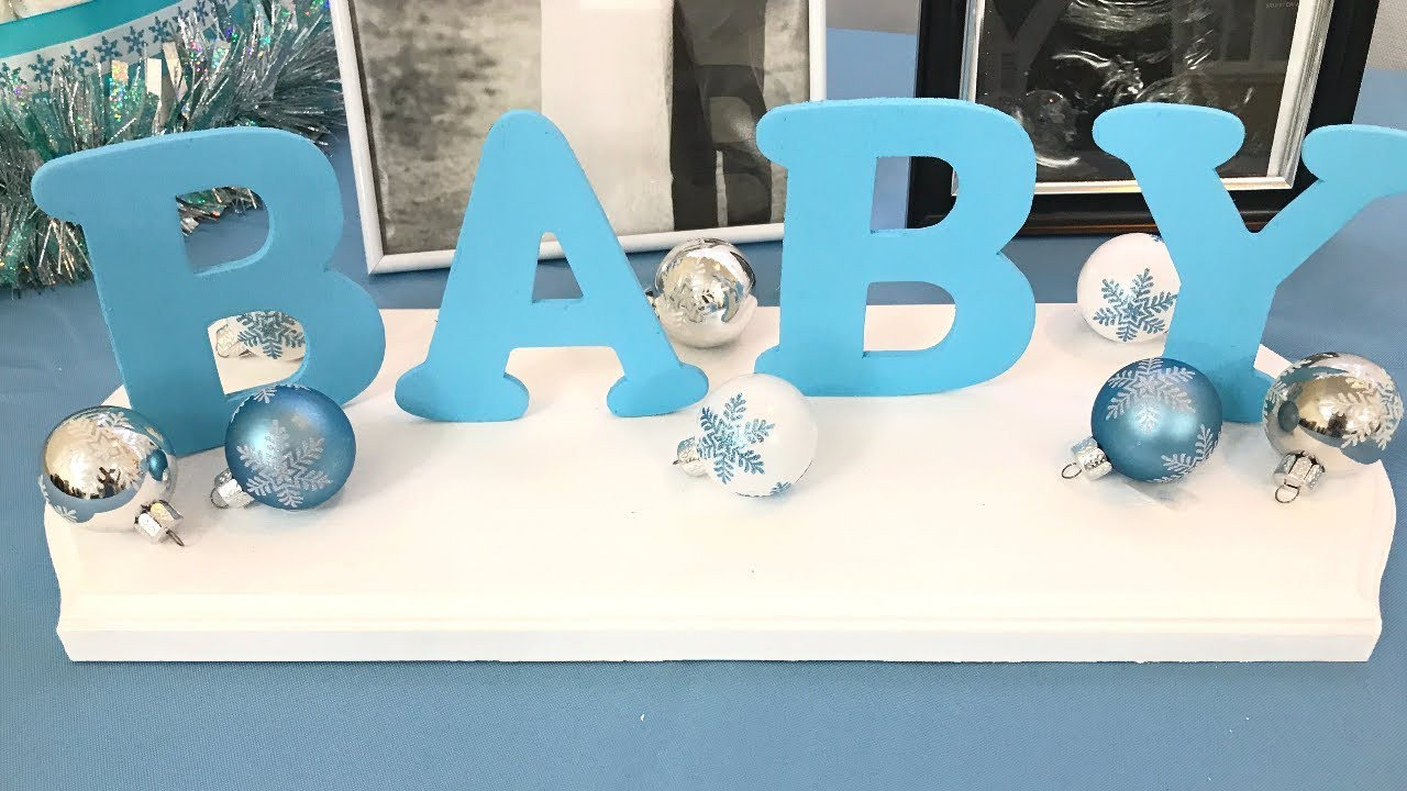 Boy Baby Shower Ideas Diy
 Baby shower DIY decor BABY BOY