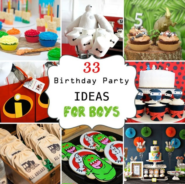 Boy Birthday Party Favors Ideas
 33 Awesome Birthday Party Ideas for Boys