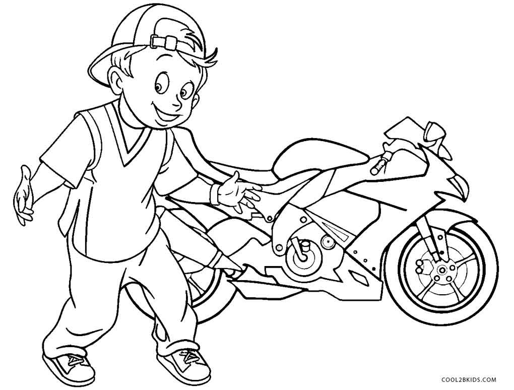 Boy Coloring Pages For Kids
 Free Printable Boy Coloring Pages For Kids