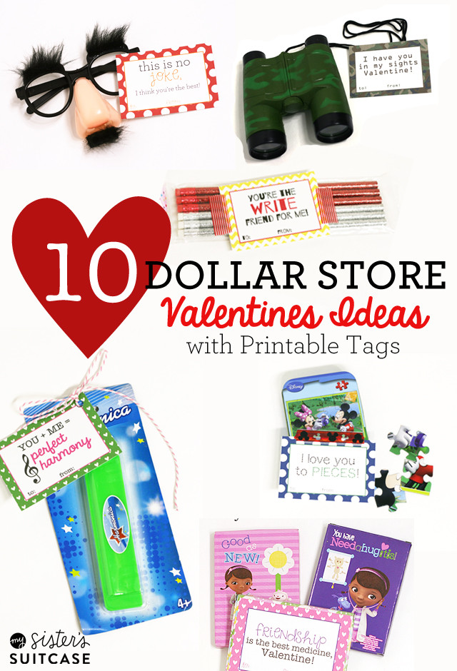 Boy Gift Ideas For Valentines
 10 Dollar Store Valentines Printables Boys Girls and