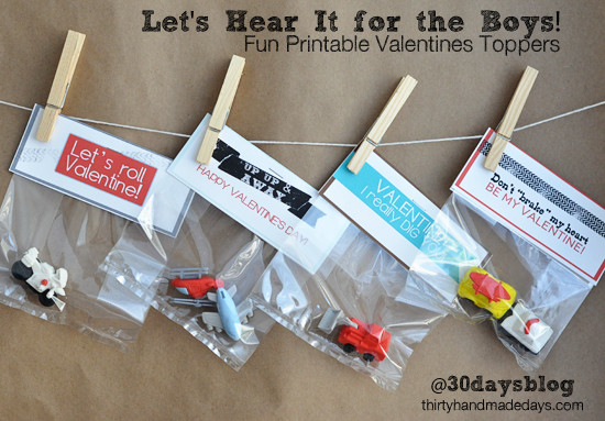Boy Gift Ideas For Valentines
 Printable Lip Balm Valentine s Day Gift Idea
