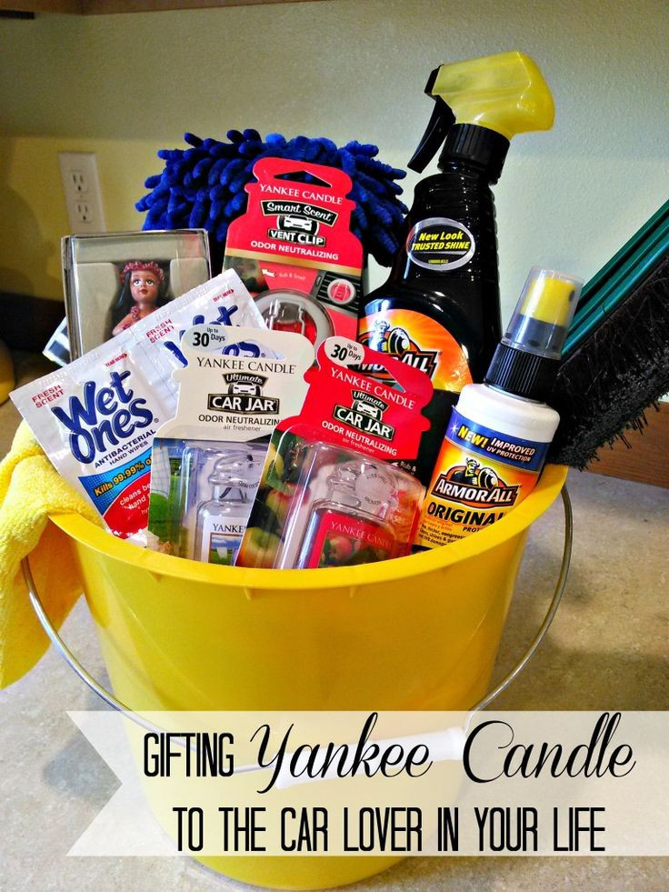 Boyfriend Gift Basket Ideas
 Gifting Yankee Candle to the car lover in your life