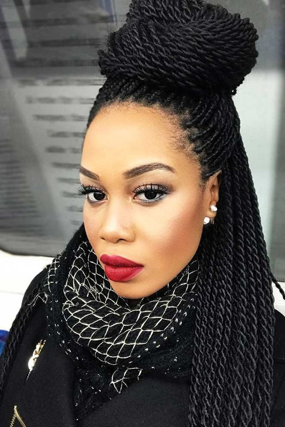 Braid Twists Hairstyle
 35 Stunning Twist Braids Hairstyles