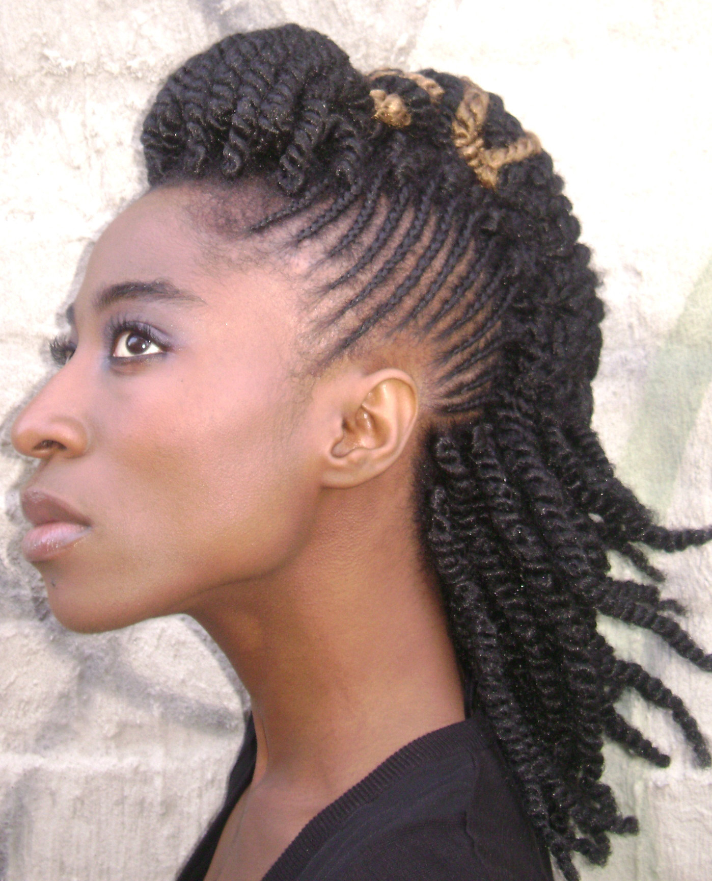 Braid Twists Hairstyle
 Twists braids hairstyle thirstyroots Black Hairstyles