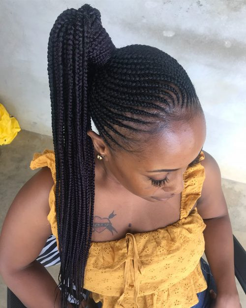 Braided Ponytail Hairstyles
 17 Hottest Braided Ponytail Hairstyles for Black Women