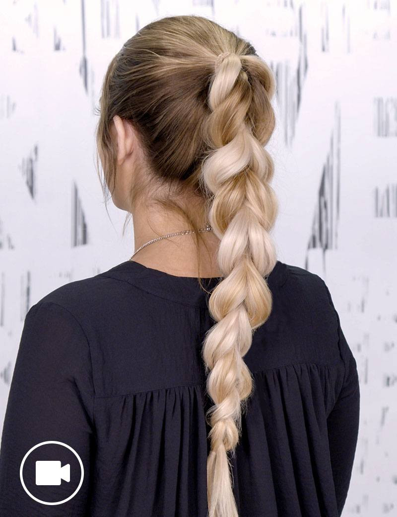 Braided Ponytail Hairstyles
 Braided Ponytail Hair Style for Women