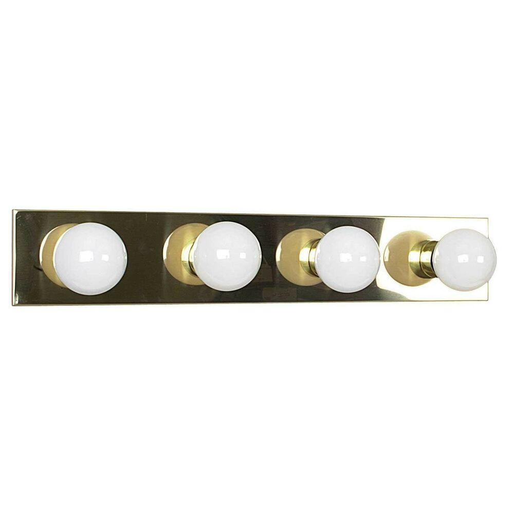 Brass Bathroom Light Fixtures
 Sunset F2253 10 Polished Brass 4 Light Bathroom Vanity