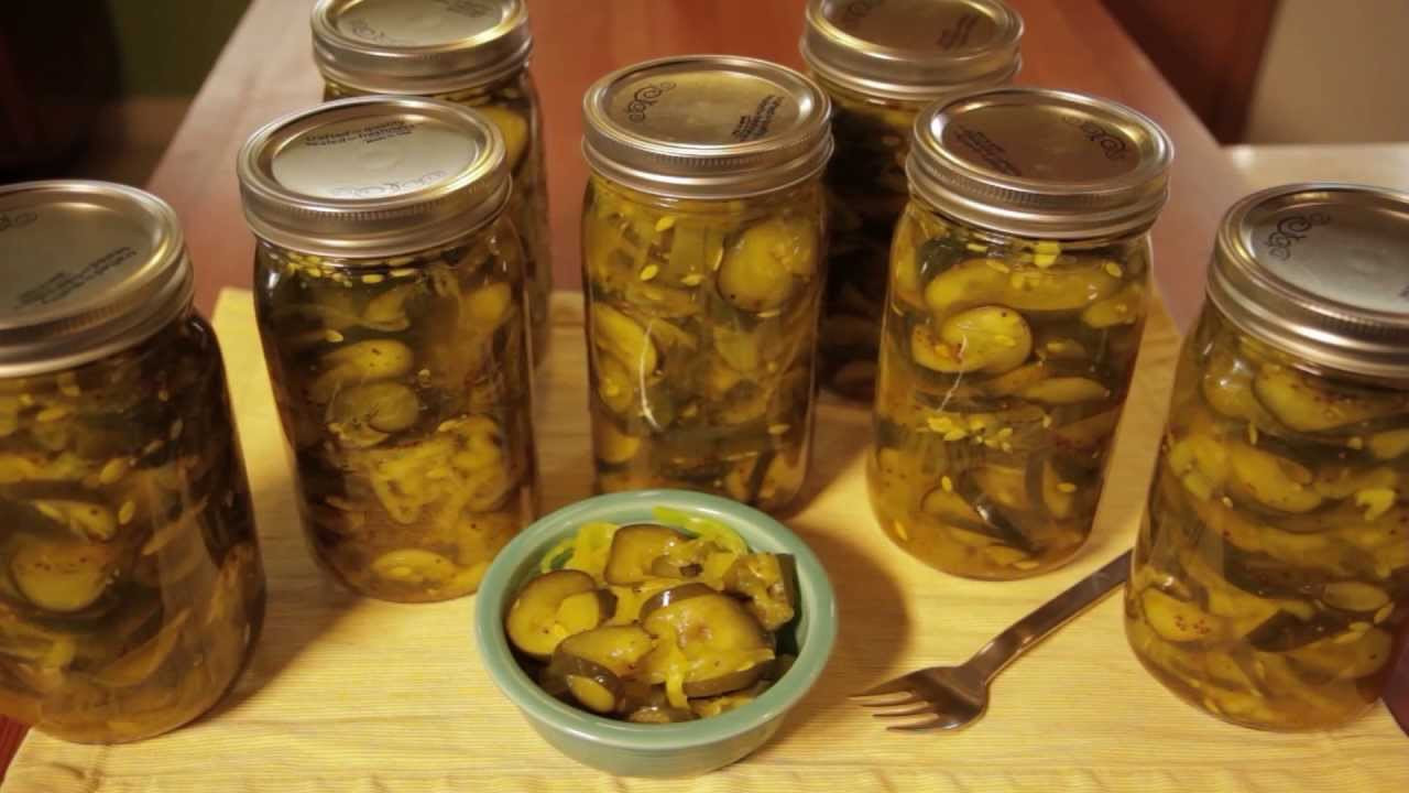 Bread And Butter Pickle Canning Recipe
 Bread and Butter Pickle Recipe How to Can