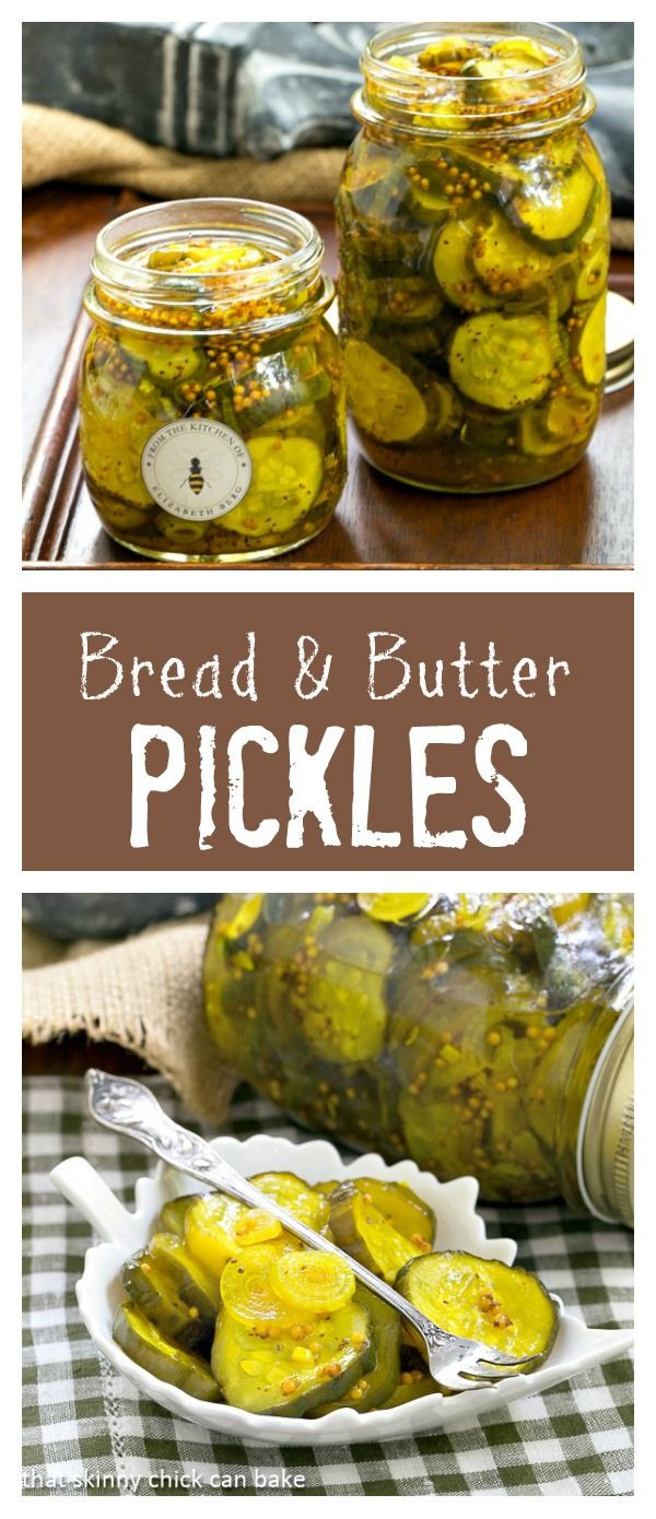 Bread And Butter Pickle Canning Recipe
 Easy Bread and Butter Pickles Recipe