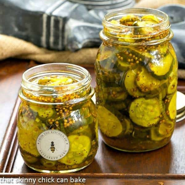 Bread And Butter Pickle Canning Recipe
 Bread and Butter Pickles That Skinny Chick Can Bake