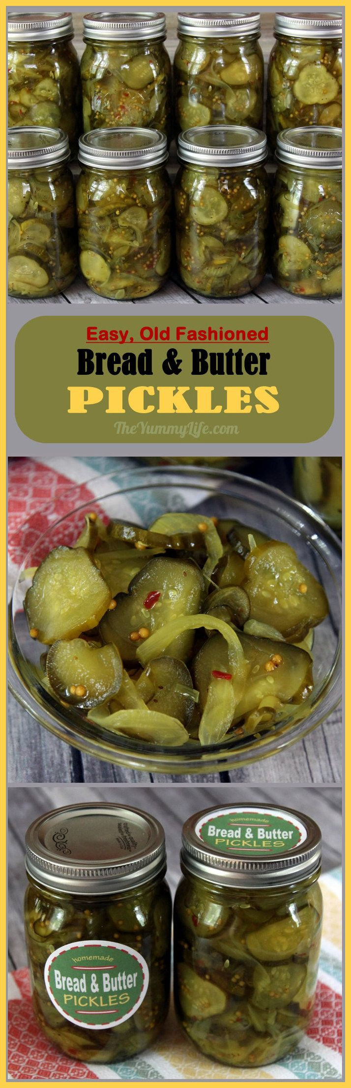 Bread And Butter Pickle Canning Recipe
 Best Bread and Butter Pickles