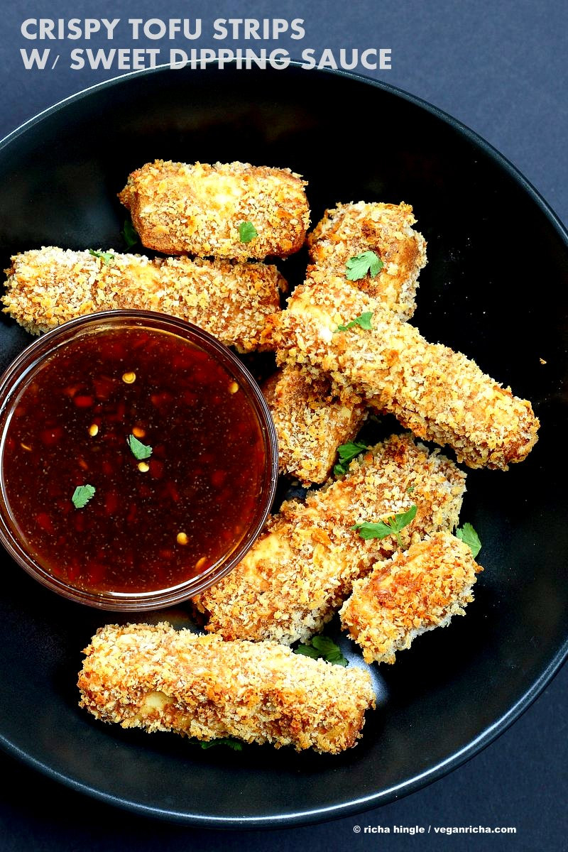 Breaded Tofu Recipes
 Crispy Tofu with Sweet Chili Sauce Vegan Richa