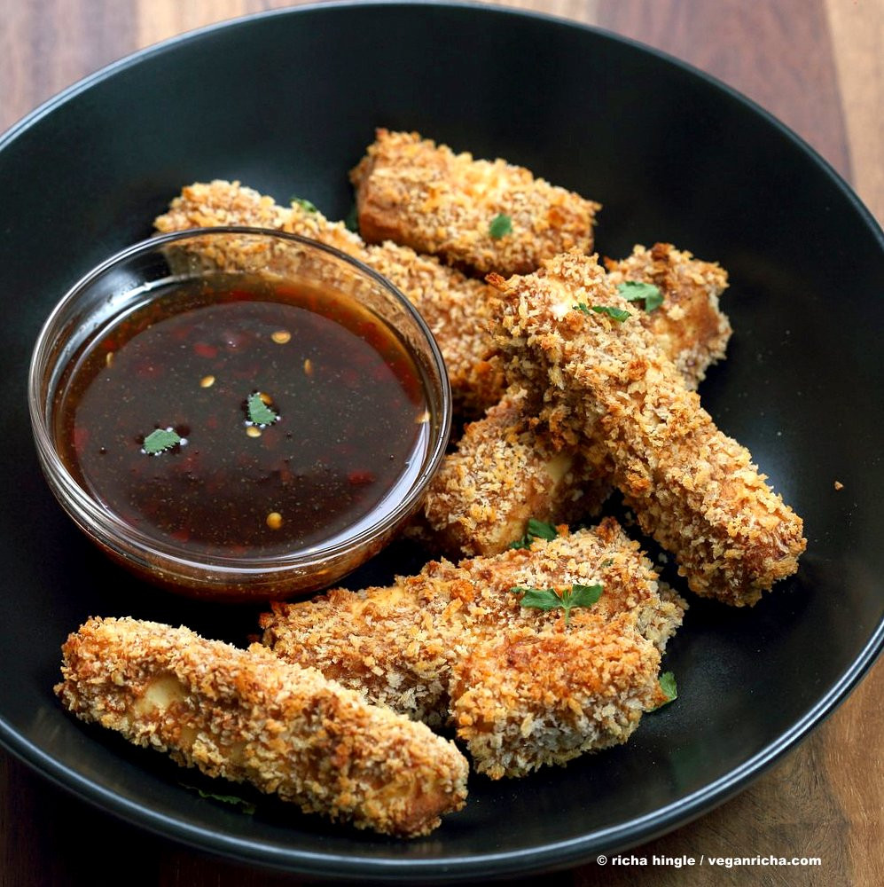 Breaded Tofu Recipes
 Crispy Tofu with Sweet Chili Sauce Vegan Richa