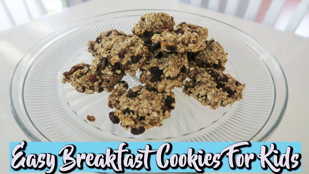 Breakfast Cookies For Kids
 2 Ingre nt Breakfast Cookies For Kids