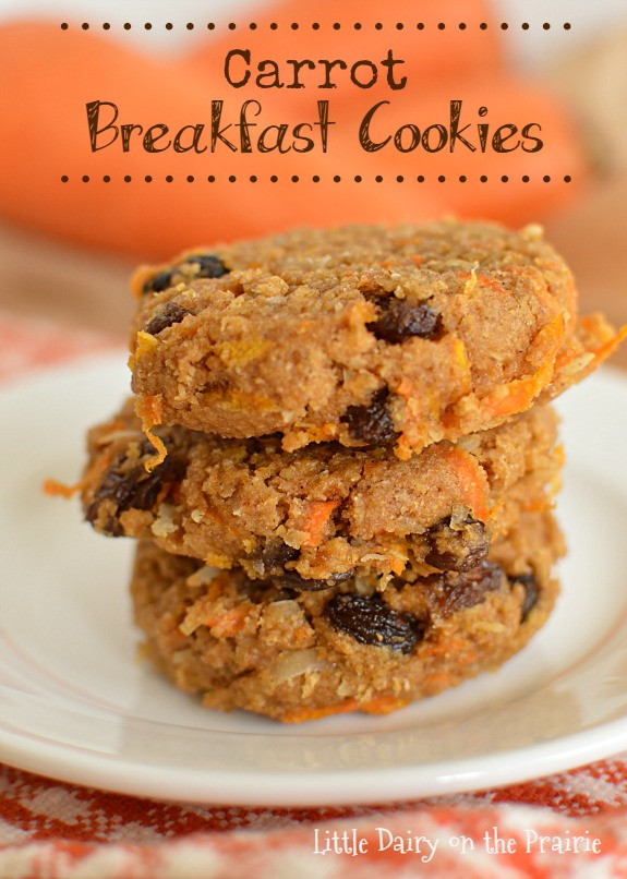 Breakfast Cookies For Kids
 Carrot Breakfast Cookies Healthy and Freezable Little