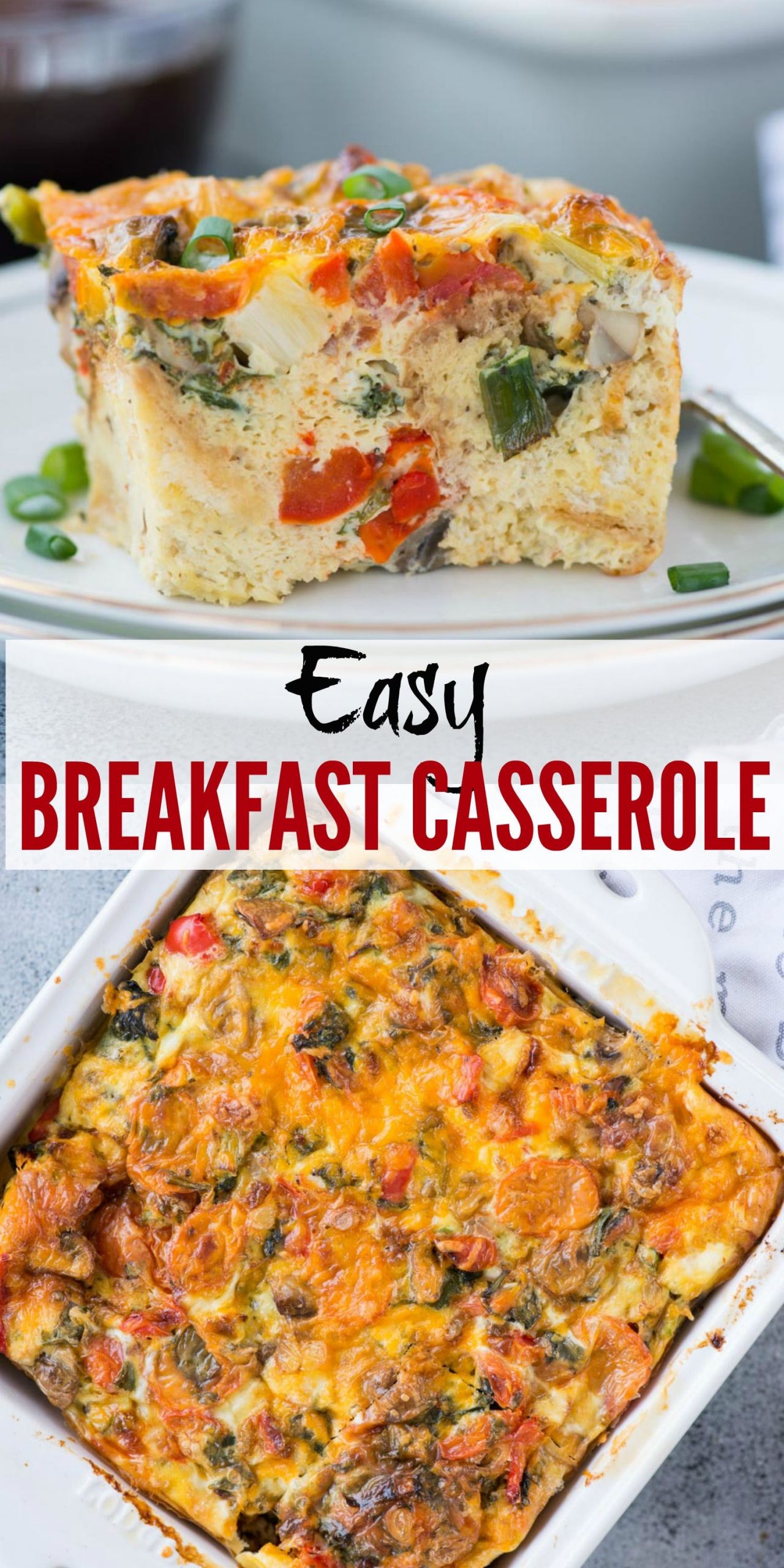 Breakfast Egg Casserole With Bread
 EASY BREAKFAST CASSEROLE WITH BREAD The flavours of kitchen