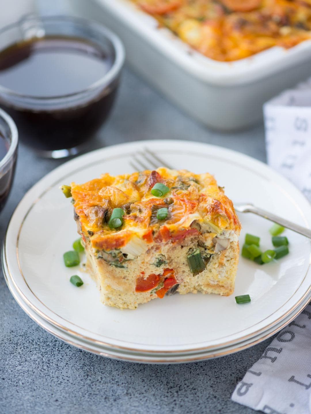 Breakfast Egg Casserole With Bread
 EASY BREAKFAST CASSEROLE WITH BREAD The flavours of kitchen