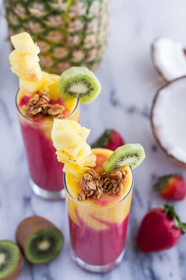 Breakfast Fruit Smoothie Recipe
 Tropical Fruit Breakfast Smoothie Half Baked Harvest