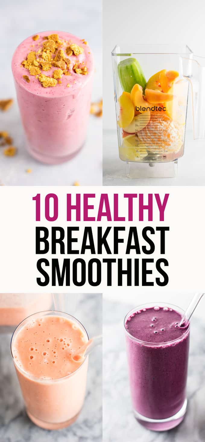 Breakfast Fruit Smoothie Recipe
 10 Delicious Healthy Breakfast Smoothies Build Your Bite