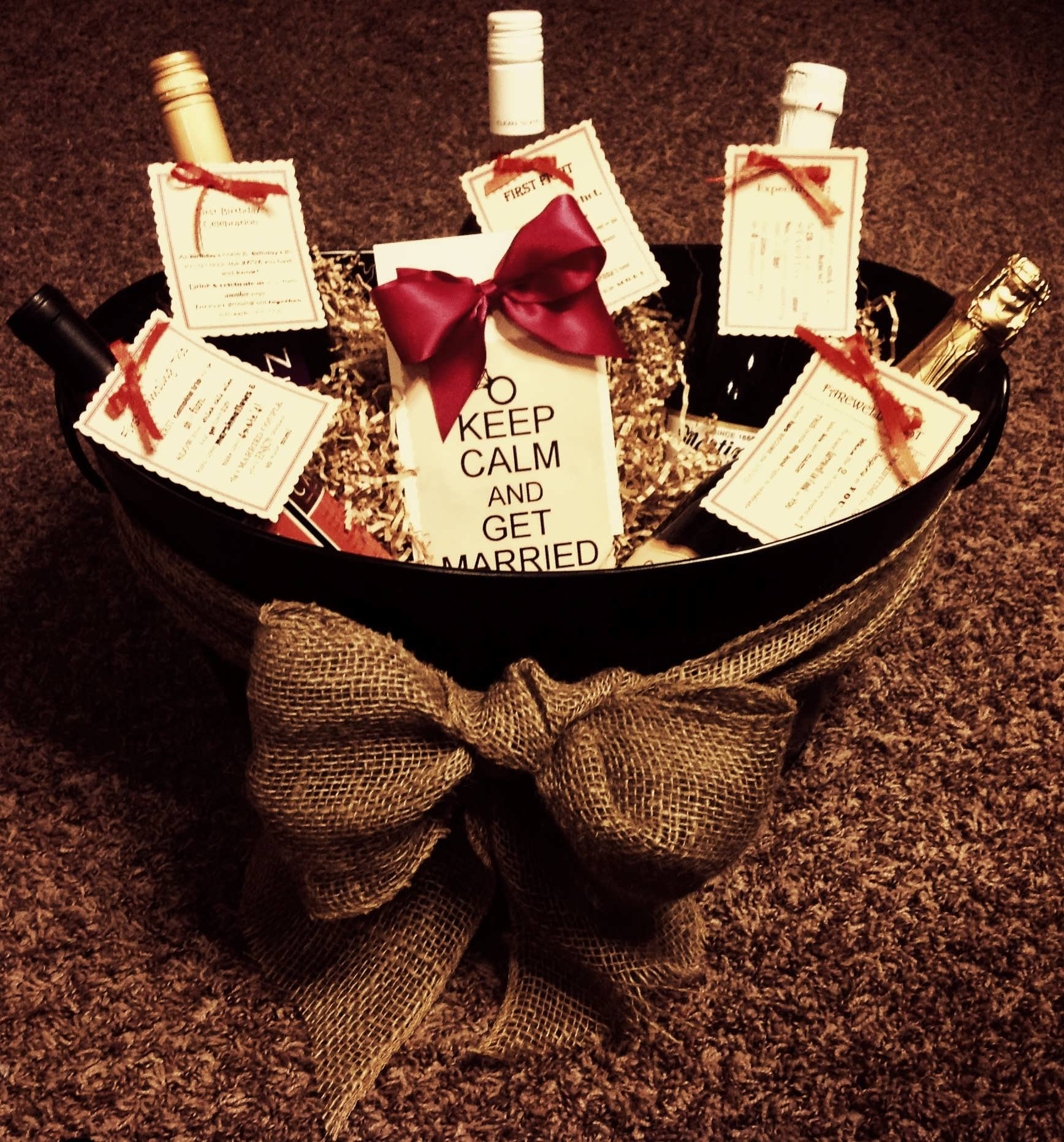 Bridal Shower Gift Basket Ideas
 Gift Basket Ideas For Bridal Shower Door Prize