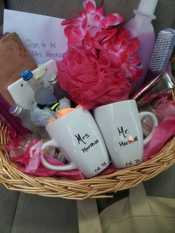 Bridal Shower Gift Basket Ideas
 Cute Bridal Shower Gift Basket Ideas