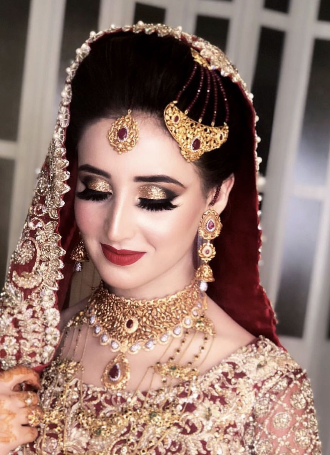 Bride Makeup Images
 Baraat makeup