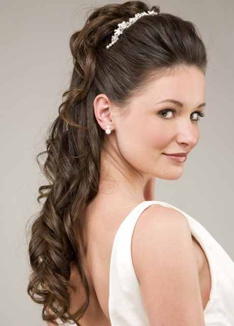 Brides Hairstyles With Tiara
 Bridal hairstyle with tiara