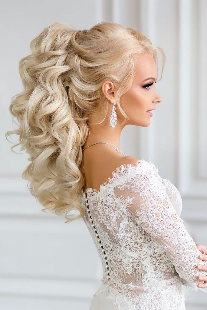 Bridesmaid Hairstyles For Curly Hair
 25 Most Elegant Looking Curly Wedding Hairstyles