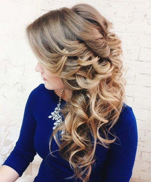 Bridesmaid Side Hairstyles
 40 Gorgeous Wedding Hairstyles for Long Hair