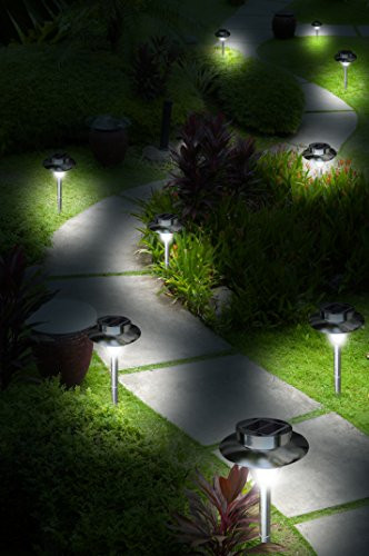 Brightest Solar Landscape Lights
 SolarTronX Path Lights 1x Super Bright 24 LED Solar