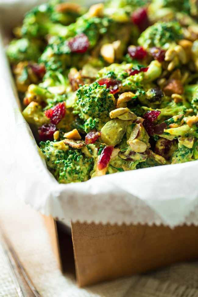 Broccoli Cashew Salad
 Healthy Broccoli Salad Paleo