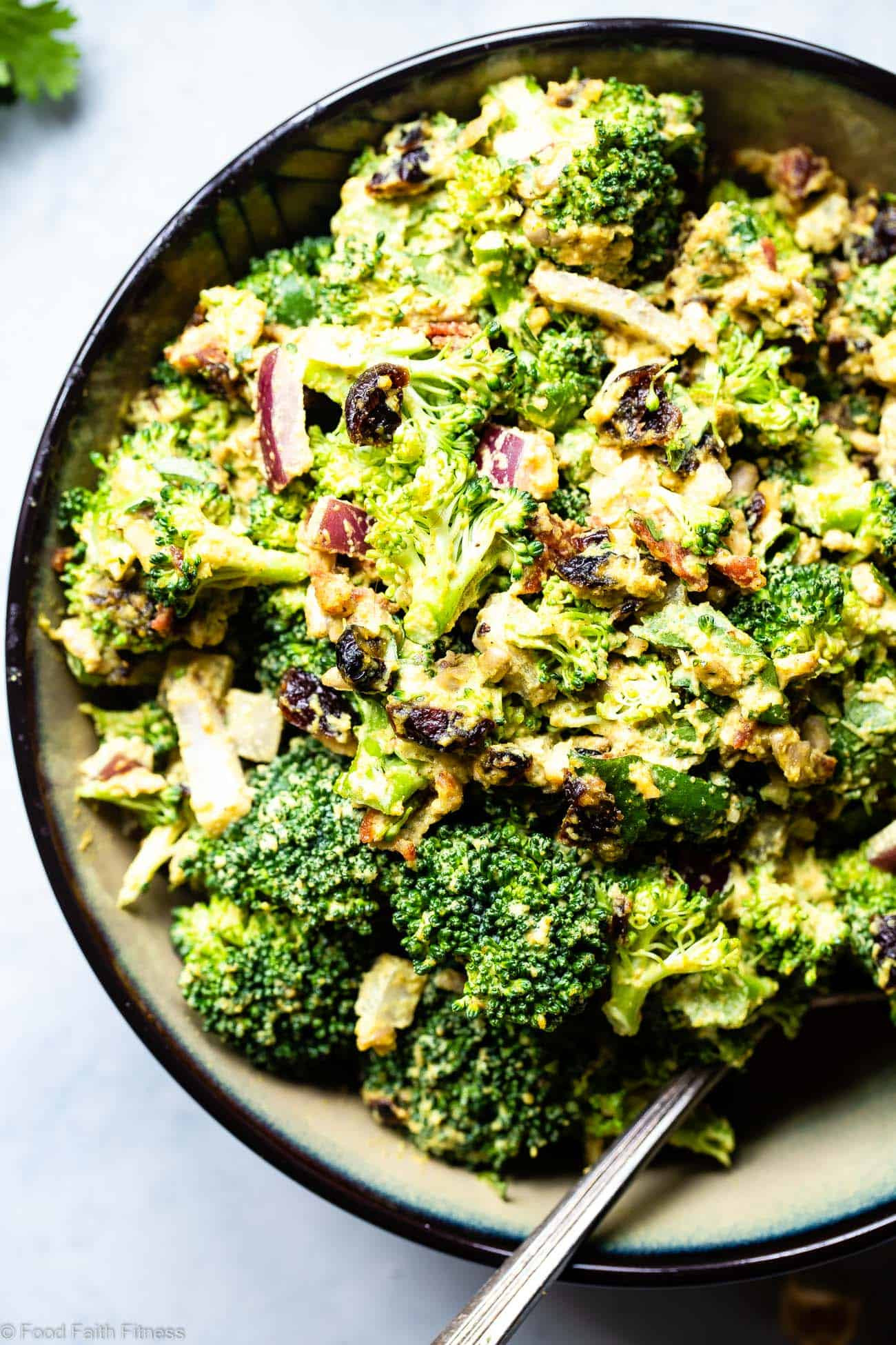 Broccoli Cashew Salad
 Vegan Paleo Broccoli Cashew Salad