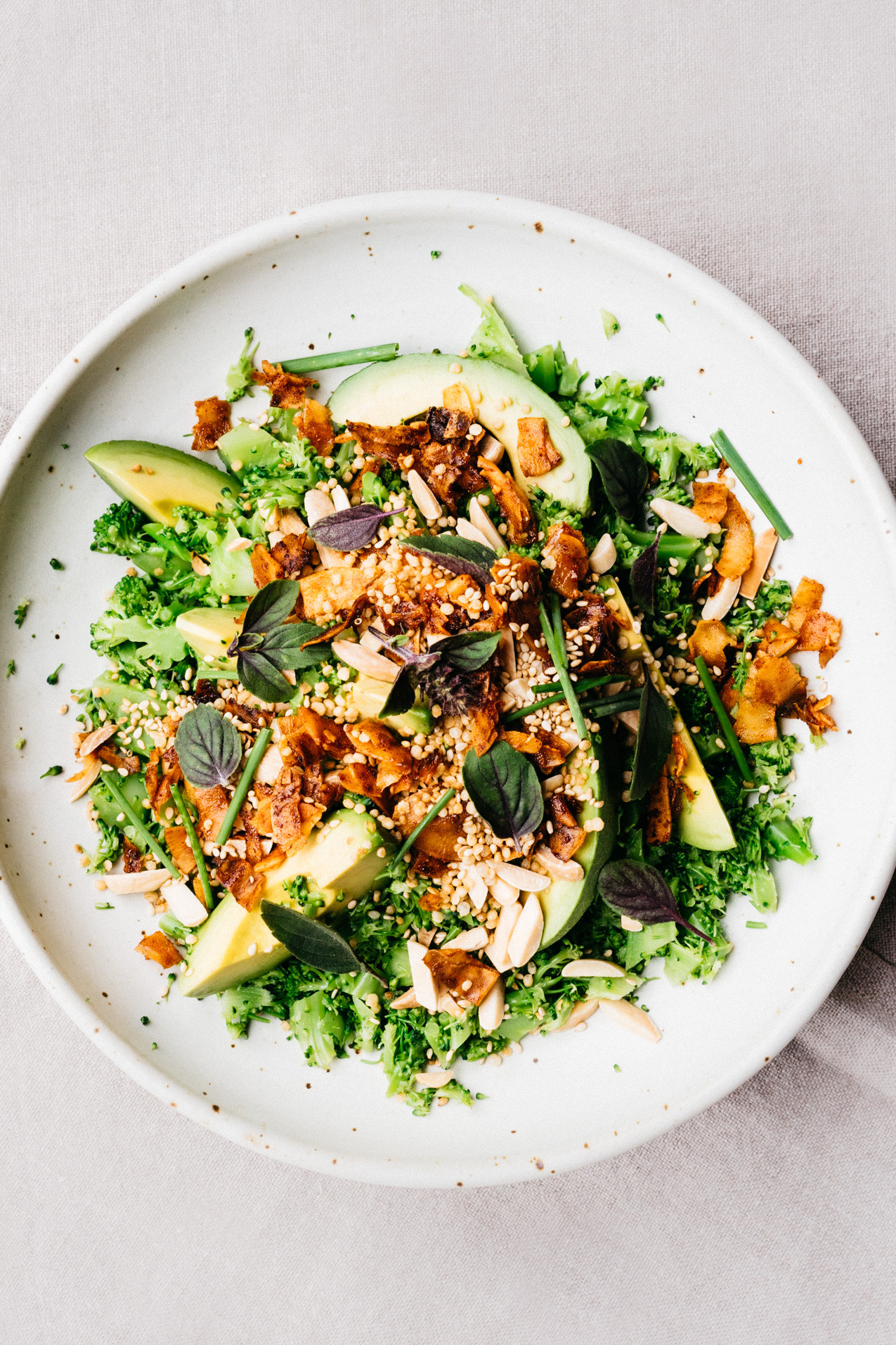 Broccoli Cashew Salad
 Broccoli Crunch Salad with Creamy Cashew Honey Mustard