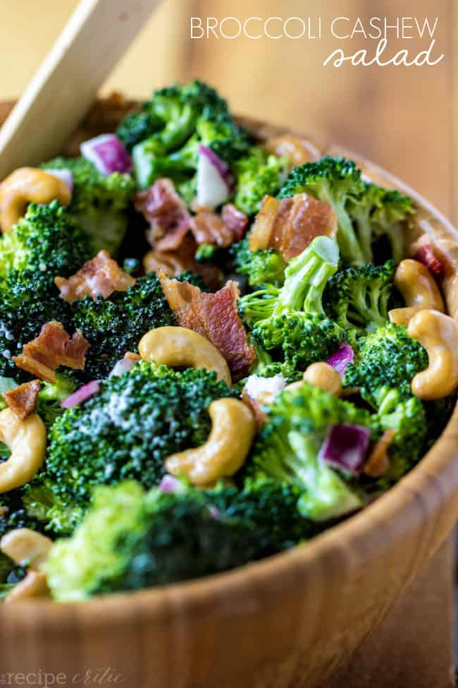 Broccoli Cashew Salad
 Broccoli Cashew Salad