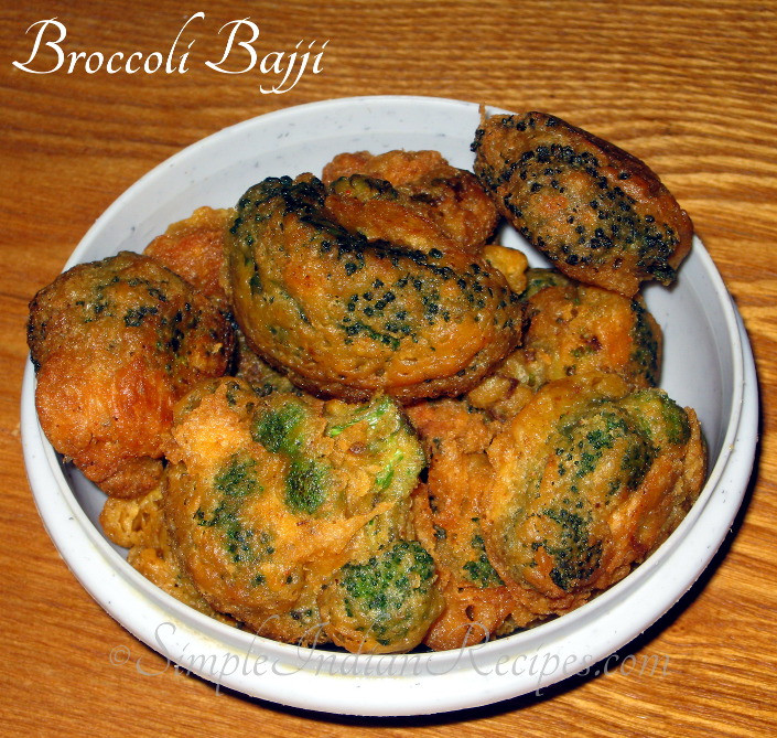 Broccoli Indian Recipe
 Broccoli Bajji Broccoli Deep Fry