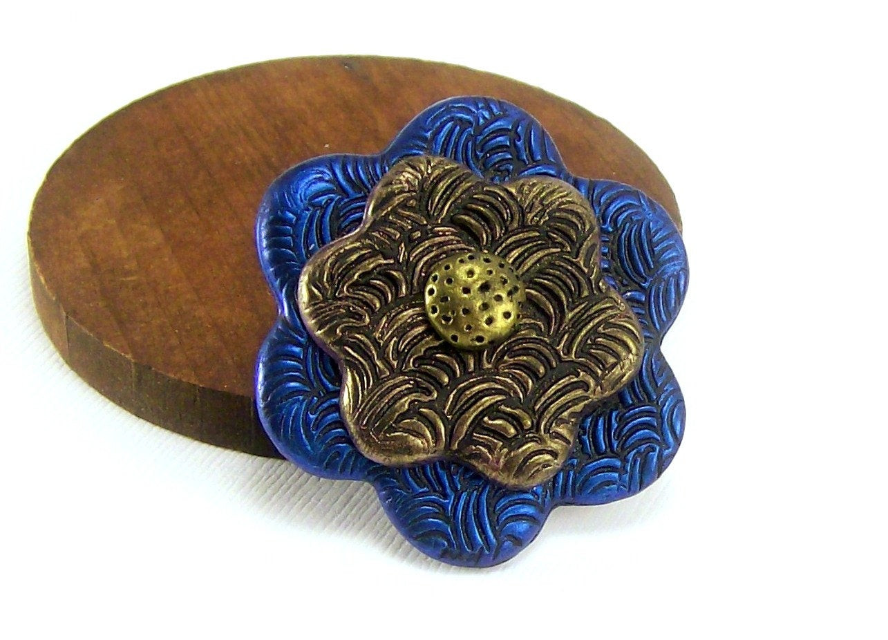 Brooches Clay
 Flower Brooch Pin Polymer Clay Jewelry Brooch Jewelry