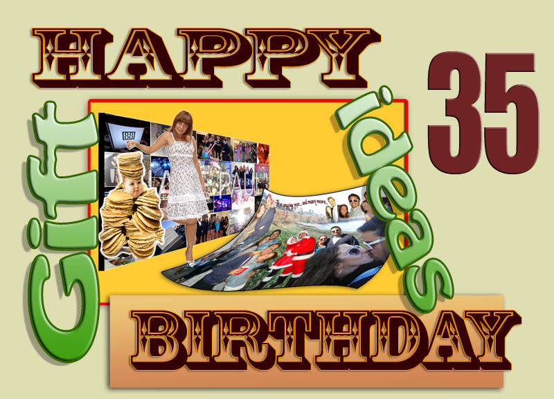 Brother Birthday Gift Ideas
 Birthday Gift Ideas 35 Years Personalized 35th Birthday