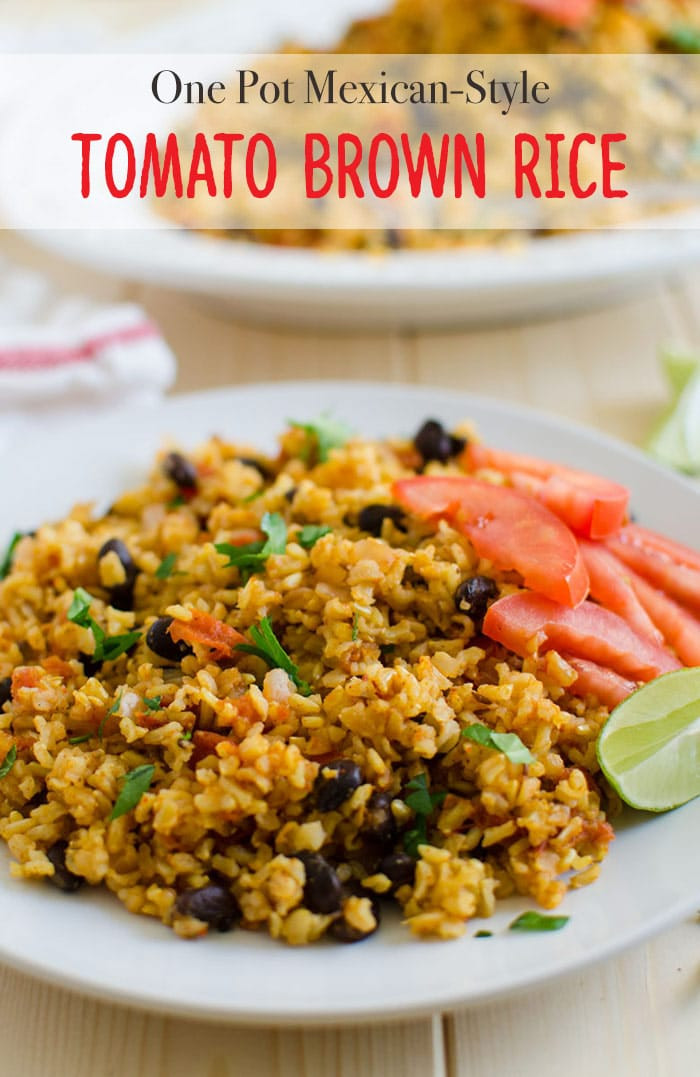 Brown Mexican Rice
 Mexican Brown Rice Recipe A e Pot Healthy Meal