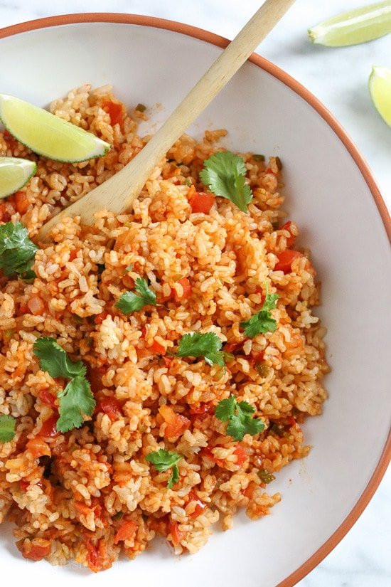 Brown Mexican Rice
 Quick Mexican Brown Rice