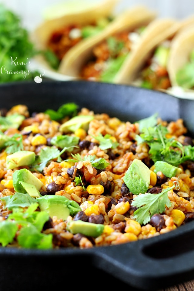 Brown Mexican Rice
 5 Ingre nt Mexican Brown Rice video Kim s Cravings