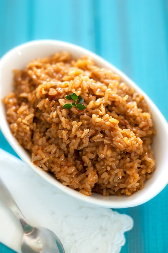 Brown Mexican Rice
 Kid Friendly Spanish Brown Rice Wendy Polisi