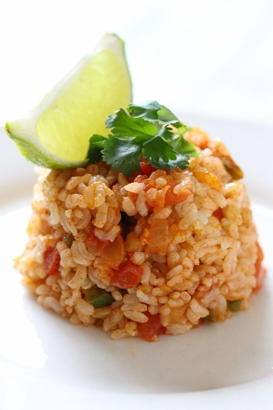 Brown Mexican Rice
 Quick Mexican Brown Rice Recipe Skinnytaste