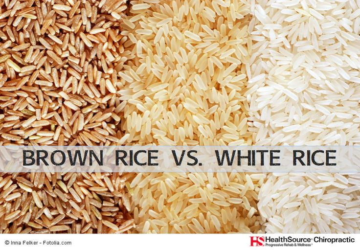 Brown Vs White Rice
 Brown Rice VS White Rice Chiropractic