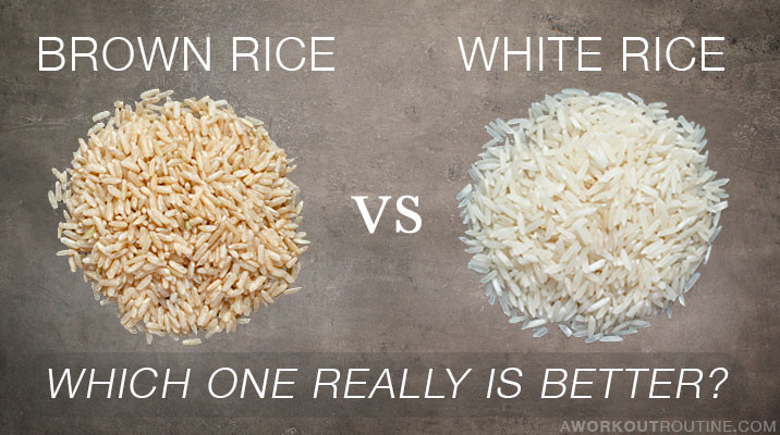 Brown Vs White Rice
 Brown Rice Vs White Rice CrossFit Sweat Shop Walnut Creek